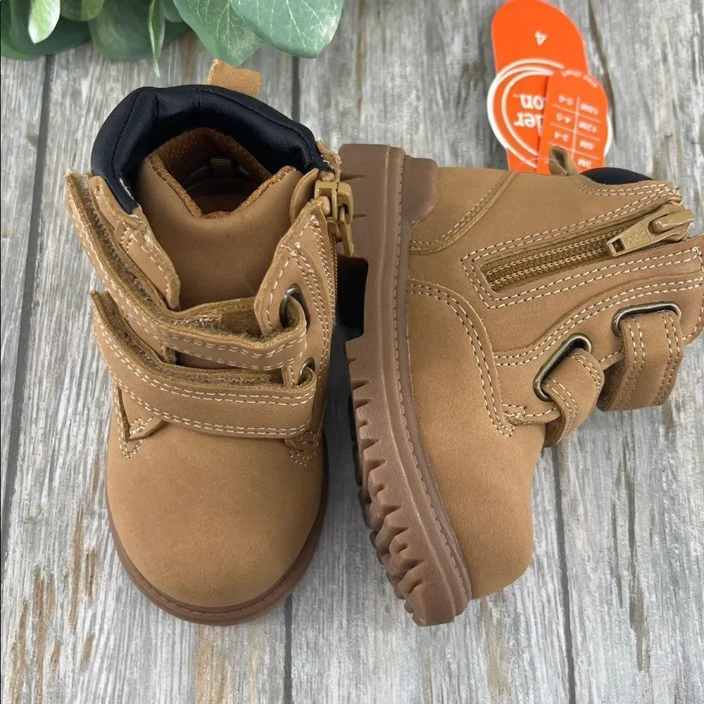 Baby Boys Tucker Boots Shoes Size 4